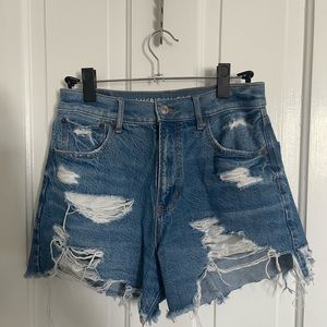 American Eagle Distressed Denim Shorts